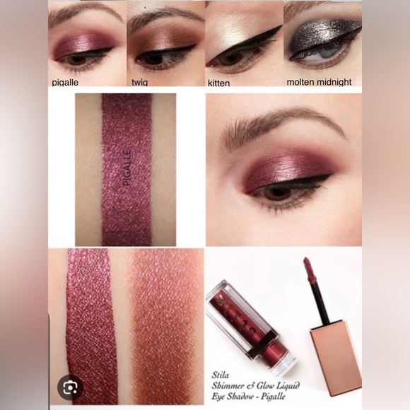Stilla Shimmer & Glow Liquid Eye Shadow- Kitten - Picture 1 of 14
